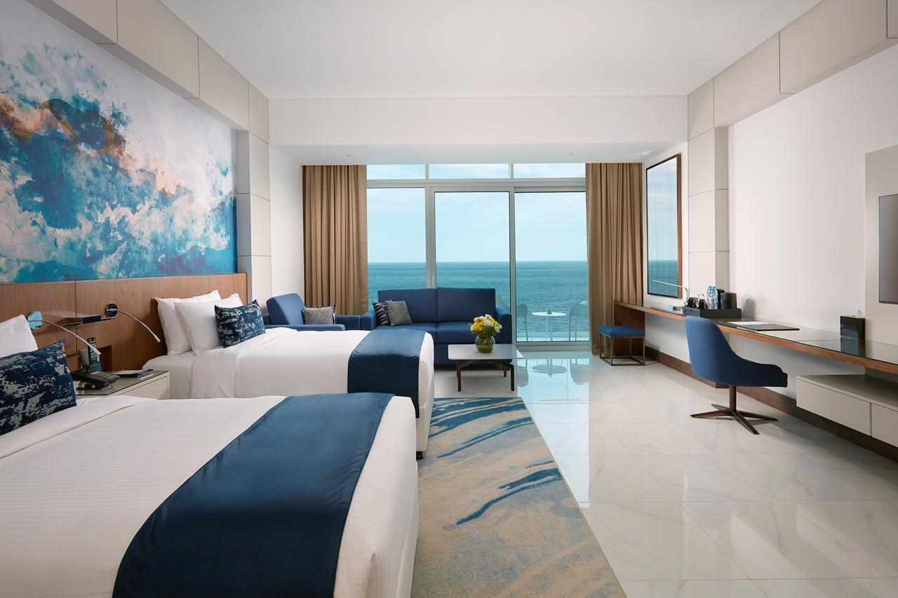 Royal M Al Aqah Beach Resort By Gewan Kültér fotó Deluxe Ocean View Room
