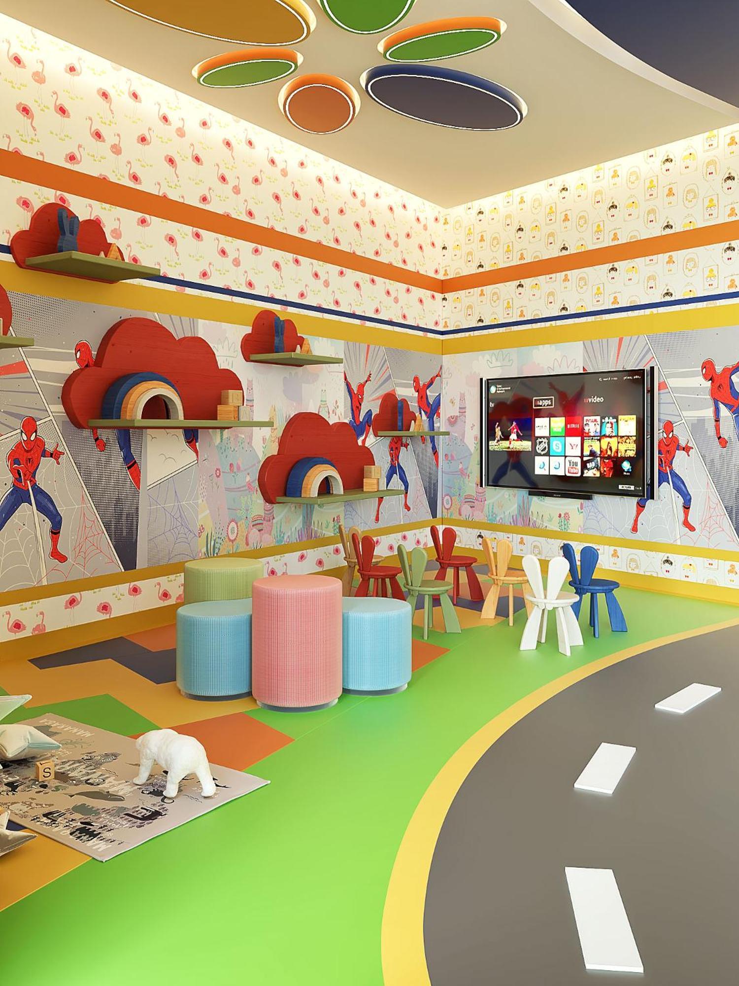 Royal M Al Aqah Beach Resort By Gewan Kültér fotó The Playroom